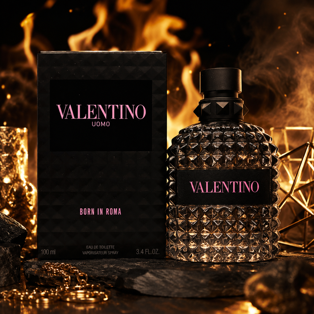 Valentino Uomo Born In Roma Eau De Toilette Spray 3.4 oz
