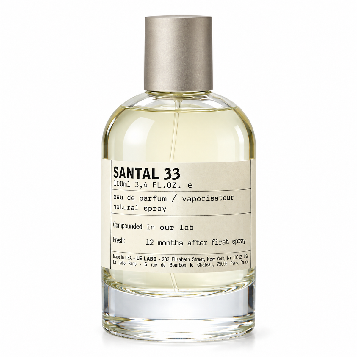 Le Labo Santal 33 Eau De Parfum Spray 100ml/3.4oz
