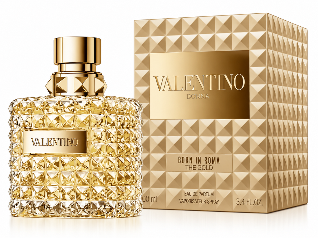 Valentino Donna Born In Roma The Gold Womens EDP Spray 3.4oz/100ml