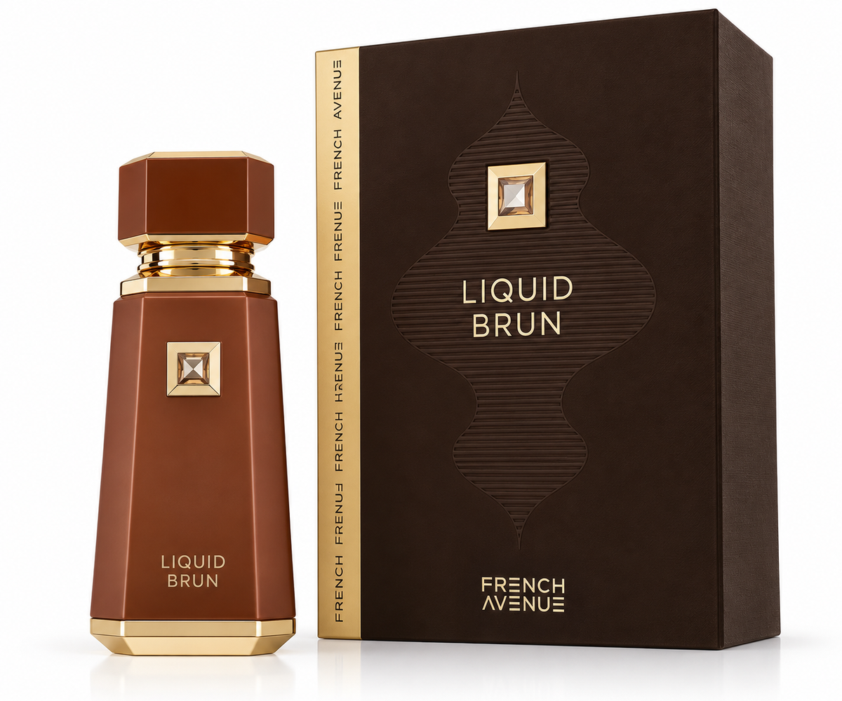 FRAGRANCE WORLD LIQUID BRUN FRENCH AVENUE EAU DE PARFUM SPRAY 100ML / 3.4 OZ
