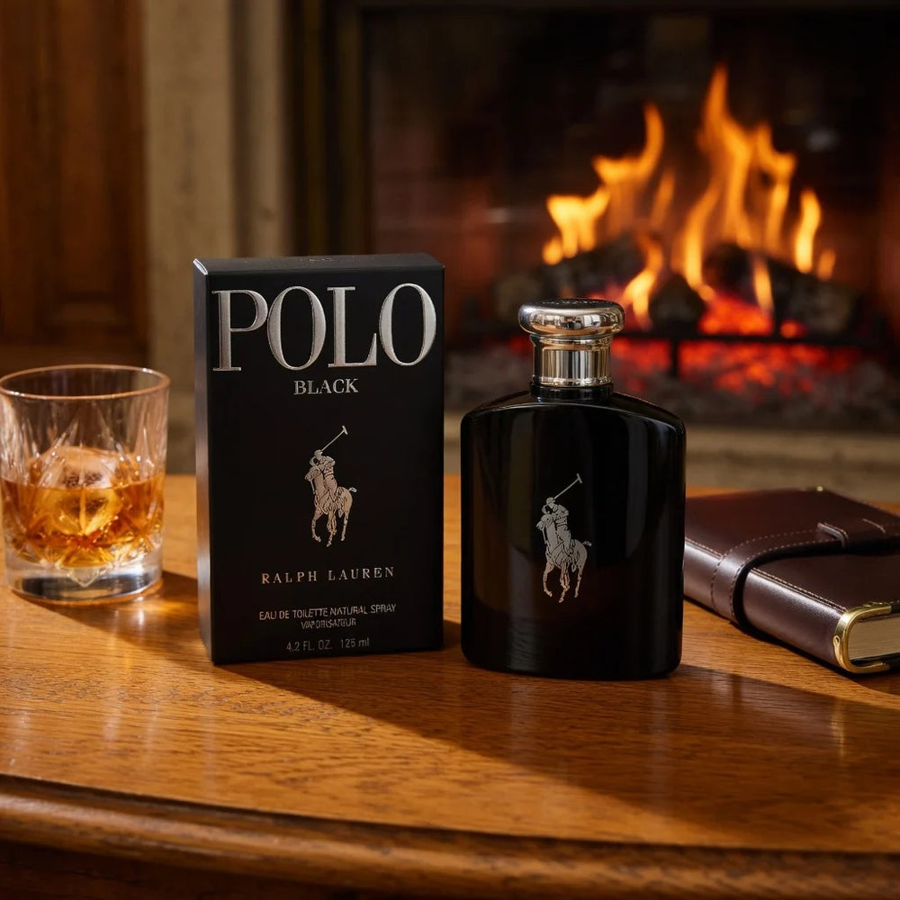Ralph Lauren POLO BLACK EDT for Men - Designer Fragrance