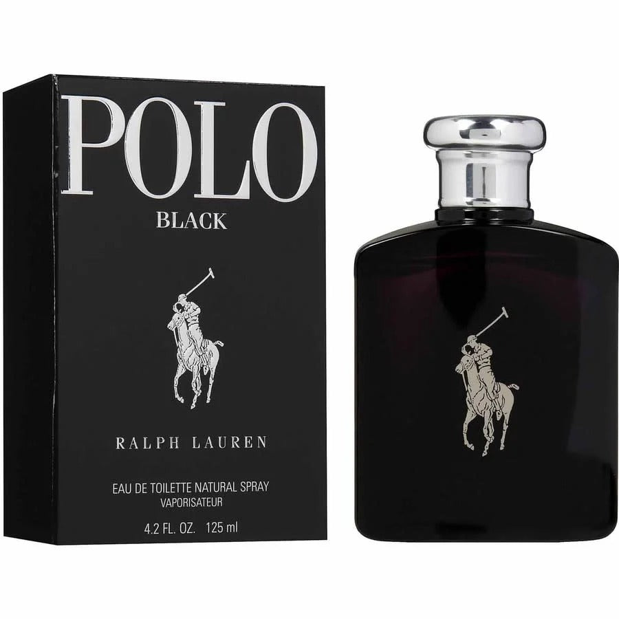 Ralph Lauren POLO BLACK EDT for Men - Designer Fragrance