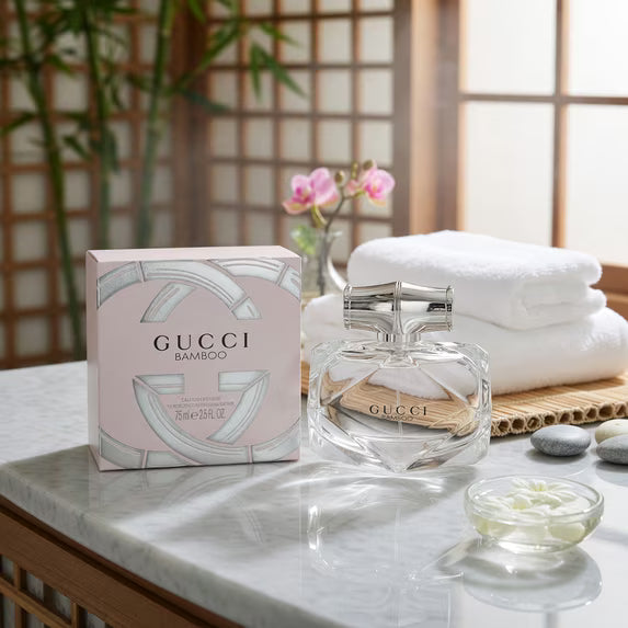 Gucci Bamboo Eau de Parfum for Women – 2.5 oz Floral Woody Fragrance Spray Gucci Bamboo Eau de Parfum for Women – 2.5 oz Floral Woody Fragrance Spray 1 2 3 Gucci Bamboo Eau de Parfum for Women – 2.5 oz Floral Woody Fragrance Spray